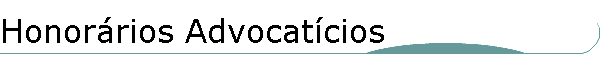 Honor�rios Advocat�cios