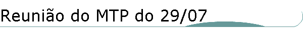 Reuni�o do MTP do 29/07
