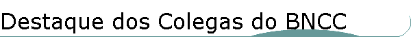 Destaque dos Colegas do BNCC